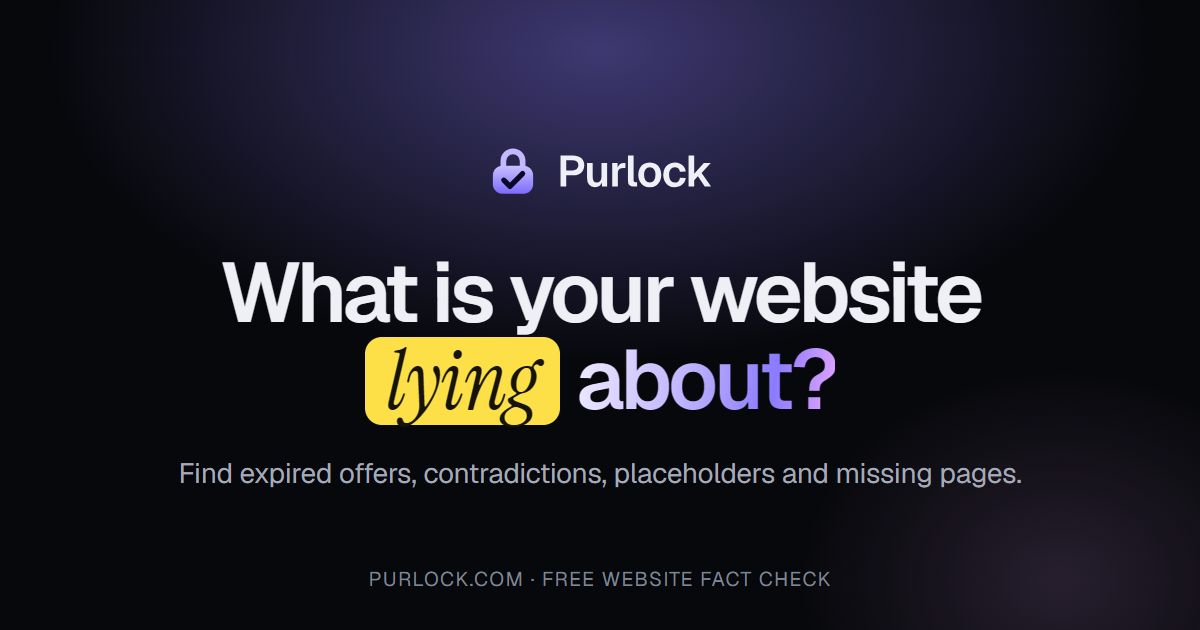 AI built your site. I made a tool to find what it made up.